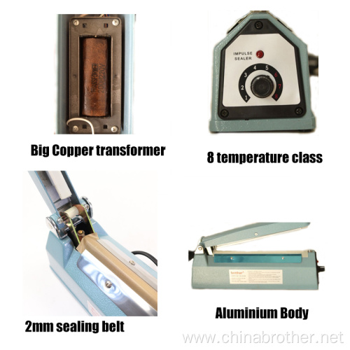 Impulse mini bag Sealer Manual Heat Sealing Machines